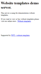 Mobile Screenshot of demo.tonytemplates.com